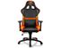 COUGAR Chair ARMOR Black-Orange PVC leather Full Steel Frame