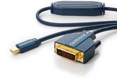 DELOCK DisplayPort Mini 1.2 til DVI kabel, 4K 2 m (5659020)