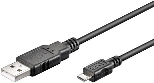 GOOBAY USB2 kabel, A han/Micro B han, sort, 1,00 m (93918)
