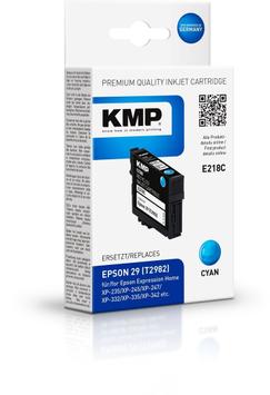 KMP E218C ink cartridge cyan compatible with Epson T 2982 (1632,4803)