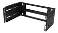 DELTACO 19" Wall Mounted 4U Black