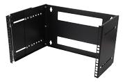 Deltaco 19-DTSR0206 - Rack-brakett - veggmonterbar - svart - 6U - 19"