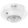 DELEYCON Infrared Ceiling-Motion-Sensor, Tilt- and, Rotateable, white