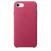APPLE iPhone 7/8/SE Leather Case - Pink Fuchsia