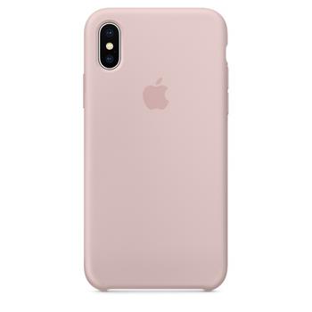 APPLE iPhone X Silicone Case - Pink Sand (MQT62ZM/A)