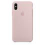 APPLE iPhone X Silicone Case - Pink Sand