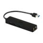 I-TEC I-TEC SLIM HUB 3 PORT USB 3.0 GB ETHERNET ADAPTER WIN/MAC PERP