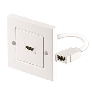 DELTACO Wall panel - HDMI - 19-pin HDMI (female) (51722)