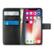 PURO iPhone X, Milano Wallet, Black