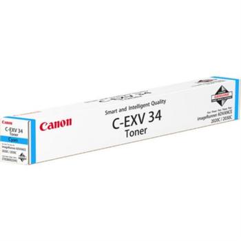 CANON EXV34C Cyan Standard Capacity Toner Cartridge 19k pages - 3783B002 (3783B002)