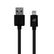 ZAGG / INVISIBLESHIELD MOPHIE CHARGE AND SYNC CABLE USB-A TO LIGHTNING 1M. BLACK ACCS