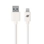 ZAGG / INVISIBLESHIELD CHARGE AND SYNCCABLE-USB-A TO LIGHTNING 3M WHITE ACCS