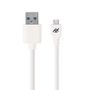 ZAGG / INVISIBLESHIELD MOPHIE CHARGE AND SYNC CABLE USB-A TO MICRO USB 1M. WHITE ACCS