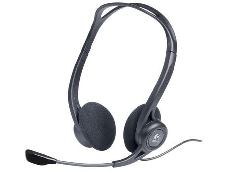 Logitech PC Headset 960 USB - Hodesett - on-ear - kablet (981-000100)