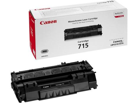 CANON n 715 - 1975B002 - 1 x Black - Toner Cartridge - For iSENSYS LBP3310, LBP3370 (1975B002)