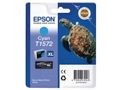 EPSON T1572 ink cartridge cyan standard capacity 1-pack blister without alarm