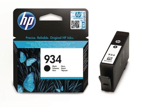 HP 934 Black Standard Capacity Ink Cartridge 9ml for HP OfficeJet Pro 6230/6830 - C2P19AE (C2P19AE)