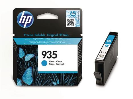 HP 935 Cyan Standard Capacity Ink Cartridge 5ml for HP OfficeJet Pro 6230/6830 - C2P20AE (C2P20AE)