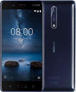 NOKIA NOKIA 8 6/128GB Polished Blue duel sim (11NB1L01A25)