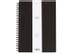 GRIEG Spiralbok GRIEG A4 100g 160s linjer sort