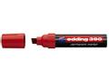 EDDING Merkepenn EDDING 390 skrå rød