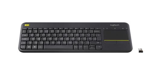 LOGITECH LOGI K400 Touch Keyboard Plus Black (UK) (920-007143)