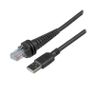 HONEYWELL All Cables Cables, Cable: RS232 (5V signals), NCR 787x, black, 8 pin modular, 3m (9,8-), straight, external power with option for 5V host power on pin 1