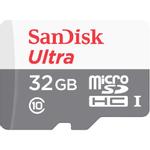 SANDISK Ultra Android microSDHC + SD Adapter 32GB 80MB/s Class 10 (SDSQUNS-032G-GN3MA)