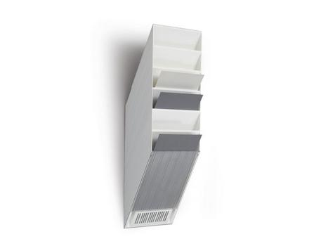 DURABLE Flexiboxx Systembakker A4 lodret hvid m. 6 bakker (1709760010)