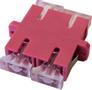 SOLAR PLUS Adapter SC duplex OM4, multimode, farve: violet