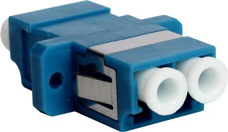 SOLAR PLUS Adapter LC/UPC duplex, singlemode,  farve: blå (SLCUZR02D)
