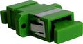 SOLAR PLUS Adapter SC/APC simplex, singlemode, farve: grøn