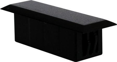 SOLAR PLUS Blindprop til fiber patchpanel,  SC duplex, farve: sort (SSCBLANKDPX)