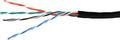 SOLAR PLUS Datakabel kat 5e U/UTP (4x2xAWG24) 305m box, for udendørs brug, farve: sort UV resistent PE kappe, CPR klasse: Fca