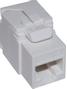 SOLAR PLUS Konnektor kat 6 UTP keystone, tool-less, farve: hvid