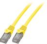 EFB ELEKTRONIK RJ45 Patchkabel U/UTP Cat.5e LSZH, gelb, 1m, AWG24/7