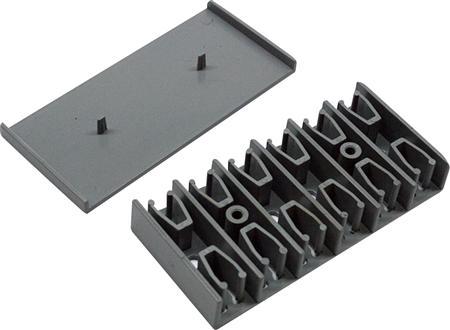 SOLAR PLUS Søm holder for 12 eller 24 splidsesøm,  med låg (SPLBRIDGE12/24)