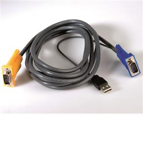 VALUE KVM Cable USB F/ 14993222/ 23. Black. 3.0m  Factory Sealed (11.99.5501)