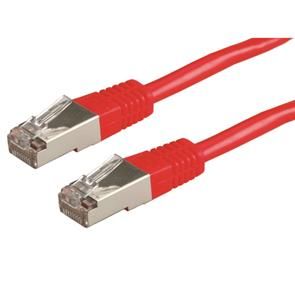 GOOBAY S/FTP (PiMF) PatchCord Cat6. Red. 0.25m Factory Sealed (93214)