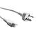 ROLINE Power Cable K-IT (DK) to C5. White. 1.8m Factory Sealed