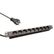 ROLINE 19" Black ALU PDU. 9-way K outlet Factory Sealed