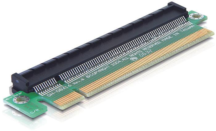 Delock - PCIe Extension Riser Card x16 > x16 - Stigekort