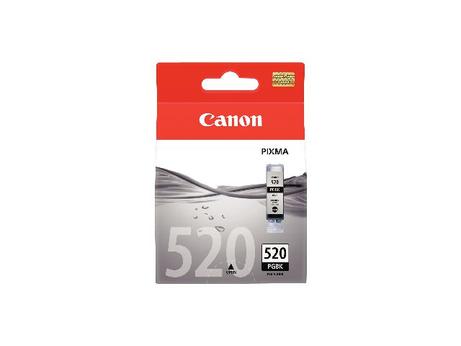 Canon PGI-520BK - 19 ml - svart - original - blekkbeholder - for PIXMA iP3600, iP4700, MP540, MP550, MP560, MP620, MP630, MP640, MP980, MP990, MX860, MX870 (2932B001)