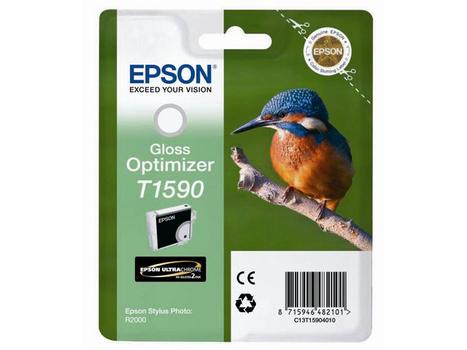 EPSON n Ink Cartridges,  Ultrachrome Hi-Gloss2,  T1590, Kingfisher,  1 x 17.0 ml Gloss Optimizer (C13T15904010)