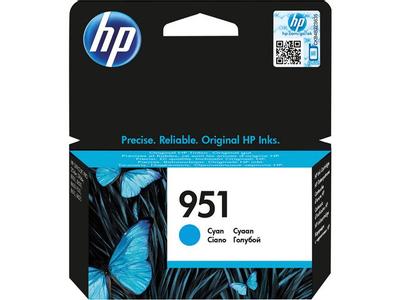HP 951 / CN050AE Cyan Ink - Blækpatron Cyan (CN050AE)