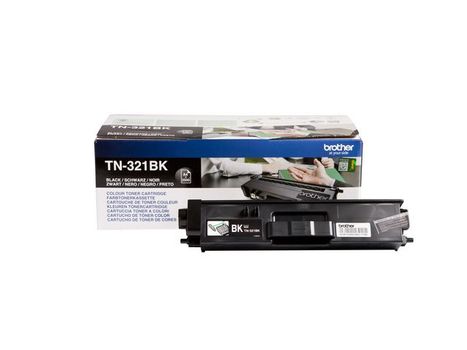 BROTHER TN321BK - Black - original - toner cartridge - for Brother DCP-L8400,  DCP-L8450,  HL-L8250, HL-L8350, MFC-L8650,  MFC-L8850 (TN321BK)