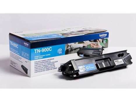 BROTHER TN900C - Cyan - original - toner cartridge - for Brother HL-L9200CDWT,  HL-L9300CDWT,  HL-L9300CDWTT,  MFC-L9550CDW,  MFC-L9550CDWT (TN900C)