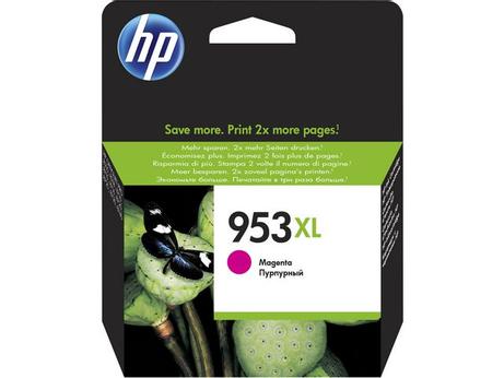 HP 953XL - 20.5 ml - Høy ytelse - magenta - original - blekkpatron - for Officejet Pro 7720, 7730, 7740, 8218, 8710, 8715, 8720, 8725, 8730, 8740, 8745