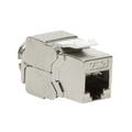 LOGILINK Keystone RJ45 Buchse CAT6a F-FEEDS
