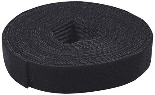 LOGILINK - Cable Strap, Velcro Tape, 4m, Black (KAB0050)